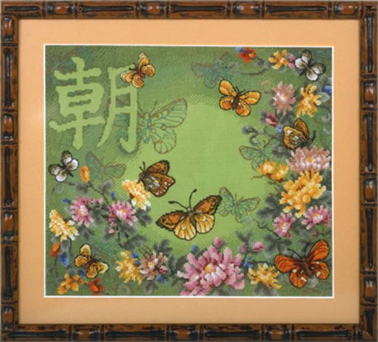 Набор для вышивания «Танцующие мотыльки» — картинка 2