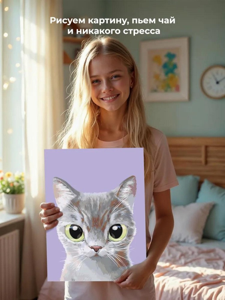 Картина по номерам «Дымка» — картинка 6