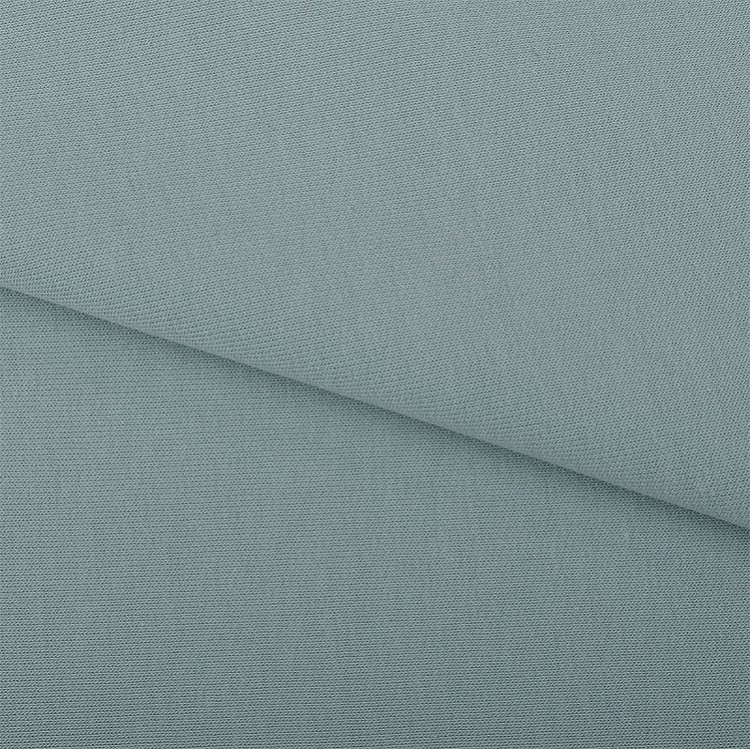 Ткань трикотаж Футер 2х нитка, петля, с лайкрой, 6 м, ширина 180 см, 240 г/м2, цвет: ниагара, TBY — картинка 4