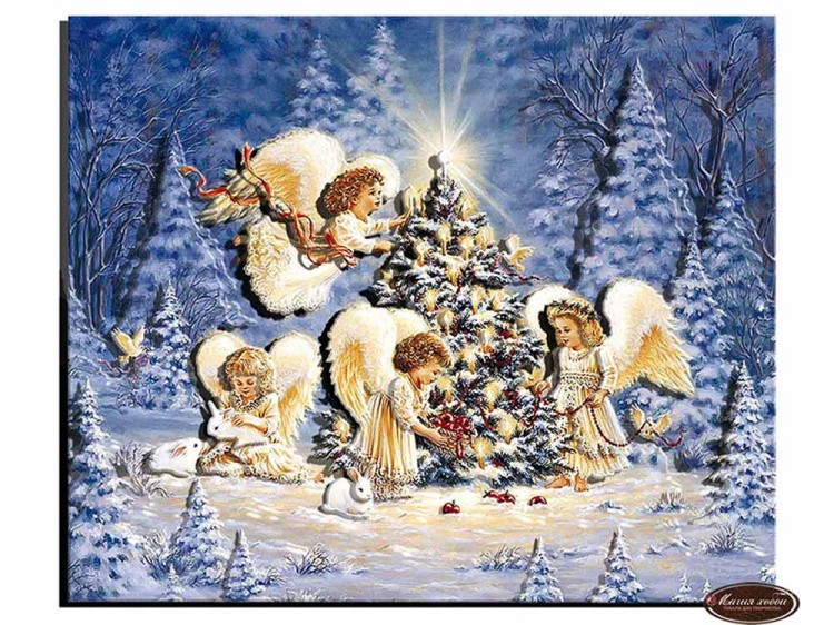 Папертоль «Рождественские Ангелы»