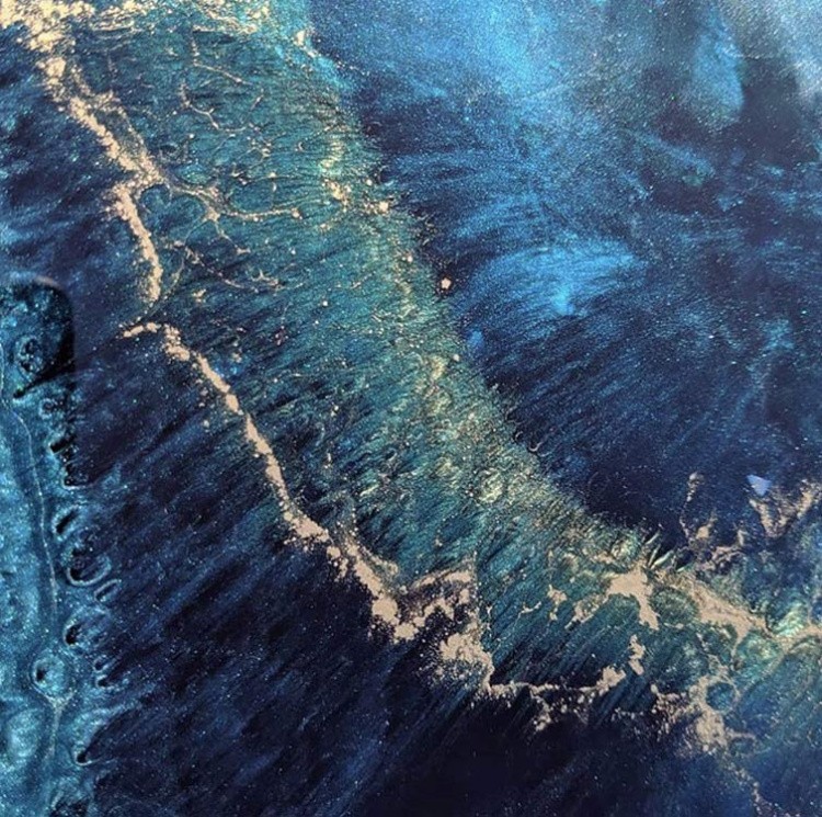 Набор для создания картины эпоксидной смолой Space №2 30x50 см, Art Blong — картинка 5