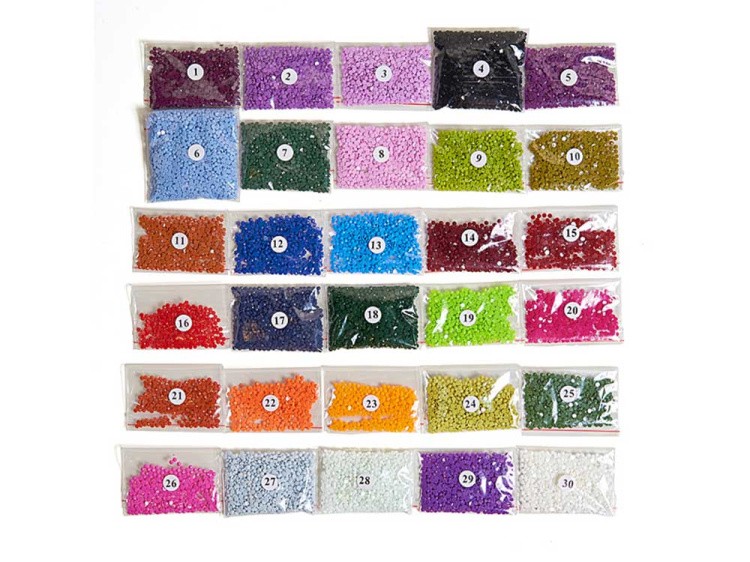 Алмазная вышивка 5D «Японская пагода» — картинка 3