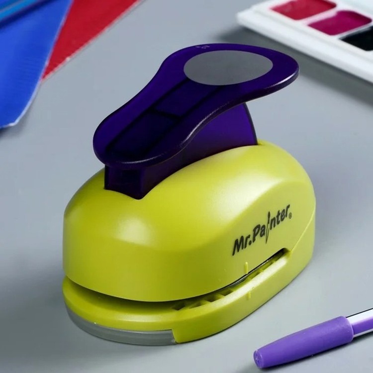 Фигурный дырокол «Круг», 1,6 см, Mr.Painter — картинка 2