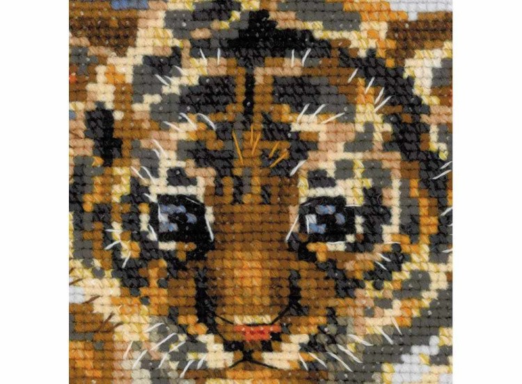 Набор для вышивания «Тигрята в снегу» — картинка 4