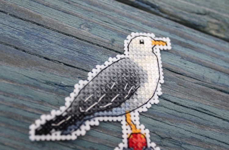 Набор для вышивания «Шум океана. Магниты» — картинка 4