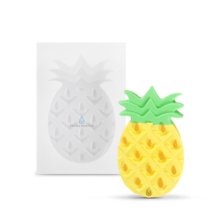Силиконовый молд Epoxy Master ананас, 6х4 см — картинка 2
