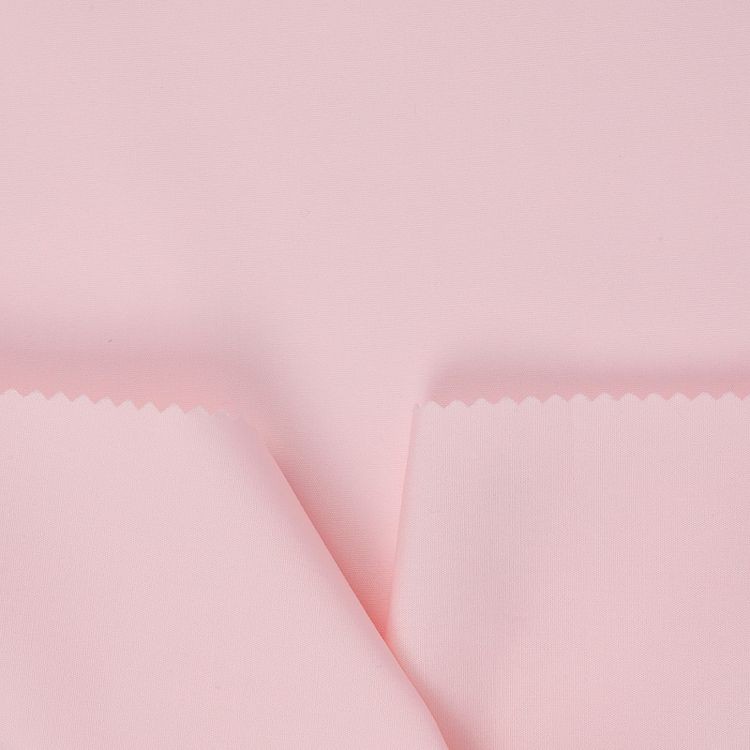 Ткань Поплин стрейч, 1 м х 150 см, 125 г/м², цвет: бледно-розовый, TBY — картинка 3