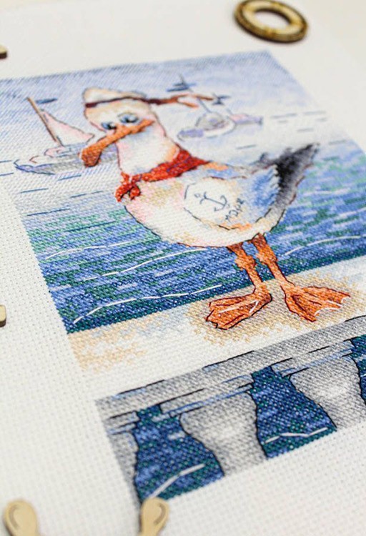 Набор для вышивания «Отважный матрос» — картинка 4