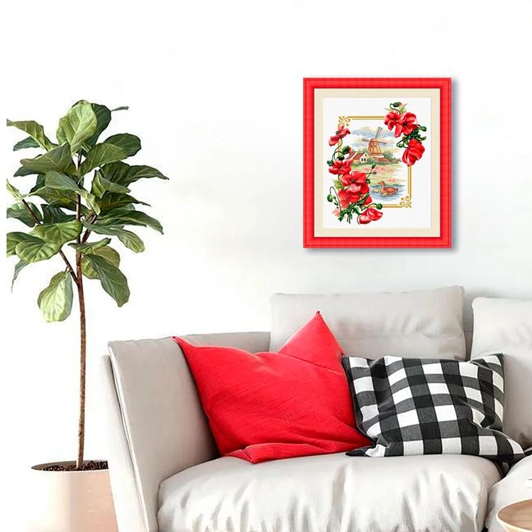 Набор для вышивания «Родные просторы. Маки» — картинка 8