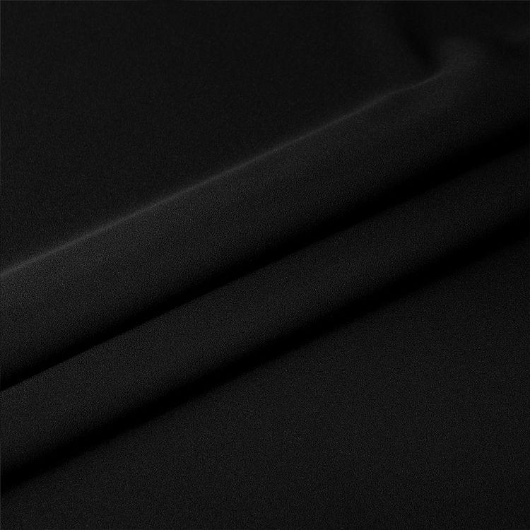 Ткань Барби 200 г/м², 5 м, ширина 150 см, цвет: черный, TBY — картинка 3