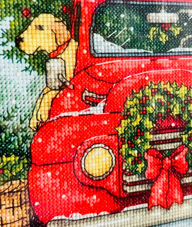 Набор для вышивания «Праздничная поездка» — картинка 2