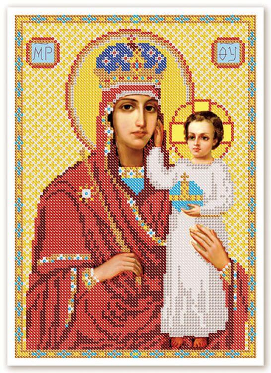 Рисунок на ткани «Богородица Призри на смирение»