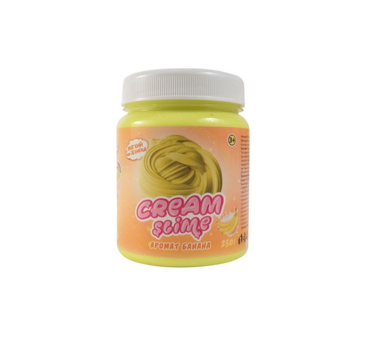 Лизун Cream-Slime с ароматом банана, 250 г
