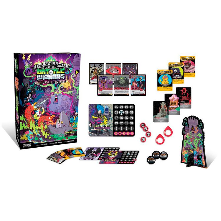 Настольная игра Эпичные схватки боевых магов: Бесчинство в замке Спрутобойни — картинка 2