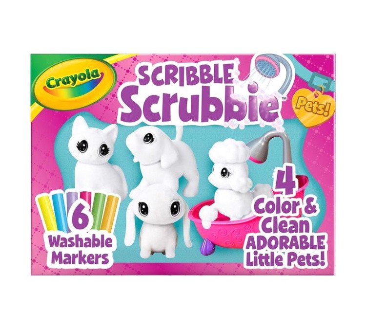 Фигурки для раскрашивания Washimals «Набор животных с ванной» — картинка 9