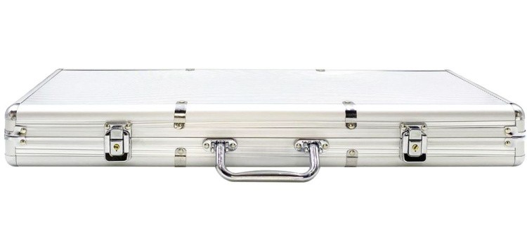 Покерный набор NUTS, 500 фишек, 11,5 г с номиналом в чемодане — картинка 3