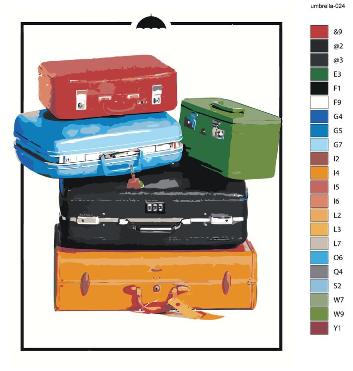 Картина по номерам «Академия Амбрелла: Арт» — картинка 2