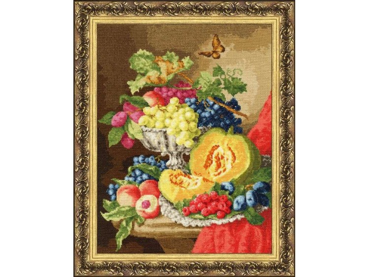 Набор для вышивания «Натюрморт с тыквой» — картинка 2