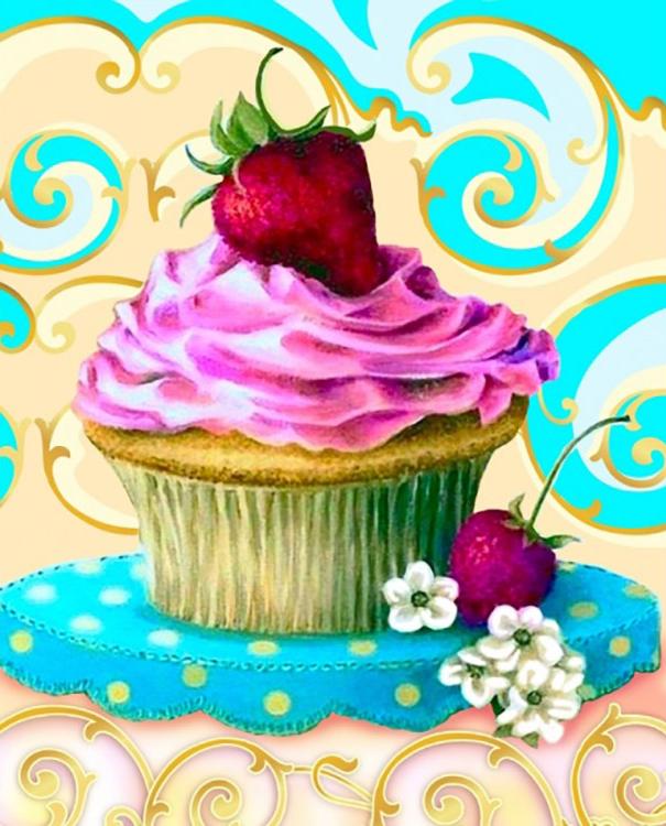 Алмазная вышивка «Красивый десерт» — картинка 2