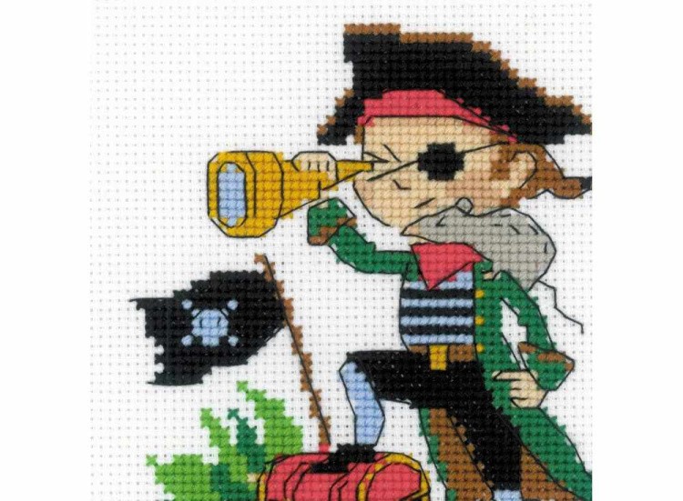 Набор для вышивания «Храбрый пират» — картинка 2