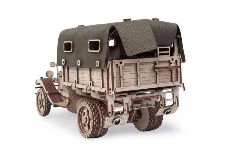 Конструктор из дерева «Грузовик Полуторка Тент», Армия России — картинка 3