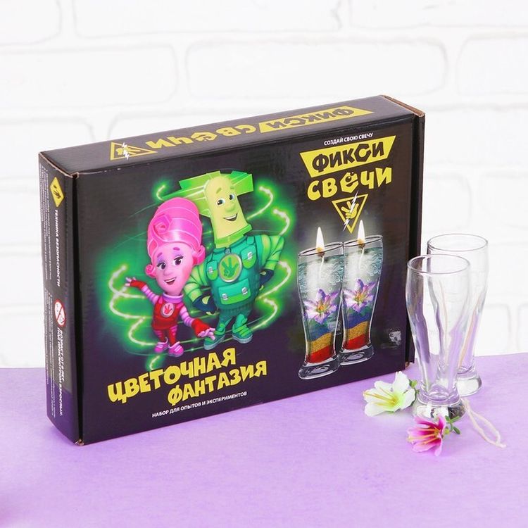 Гелевые свечи «Цветочная фантазия» — картинка 2