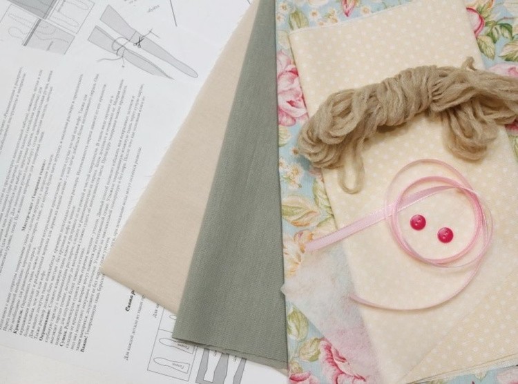 Набор для шитья игрушки «Ангелочек Хайди» — картинка 2