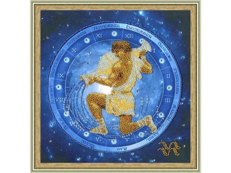 Набор вышивки бисером «Водолей» — картинка 2