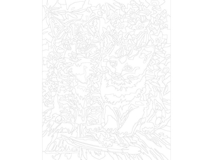 Картина по номерам «Детская молитва» — картинка 3