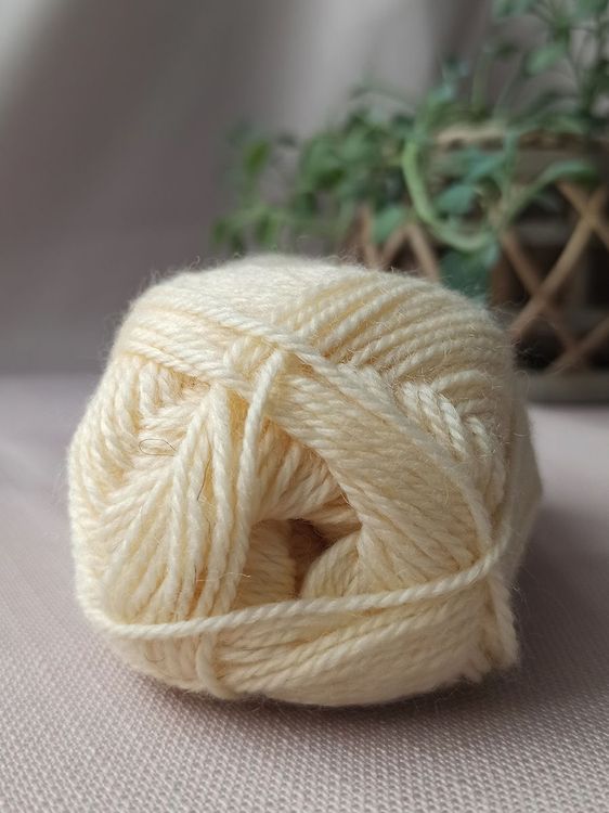 Пряжа Камтекс Бамбино (031), шампанское, 5 шт. по 50 г — картинка 3