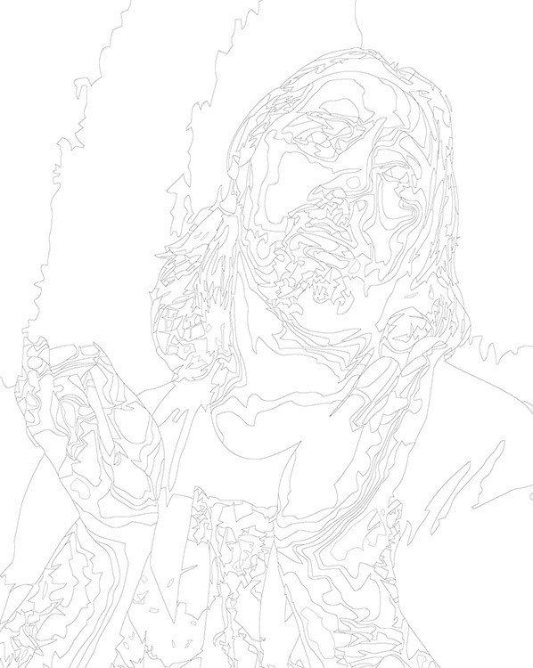 Картина по номерам «КиШ Король и Шут рок: Михаил Горшенев 9» — картинка 3