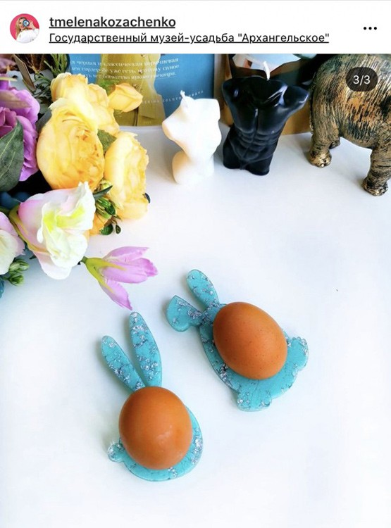 Молд №468 для пасхального яйца (12 см), Art Blong — картинка 4