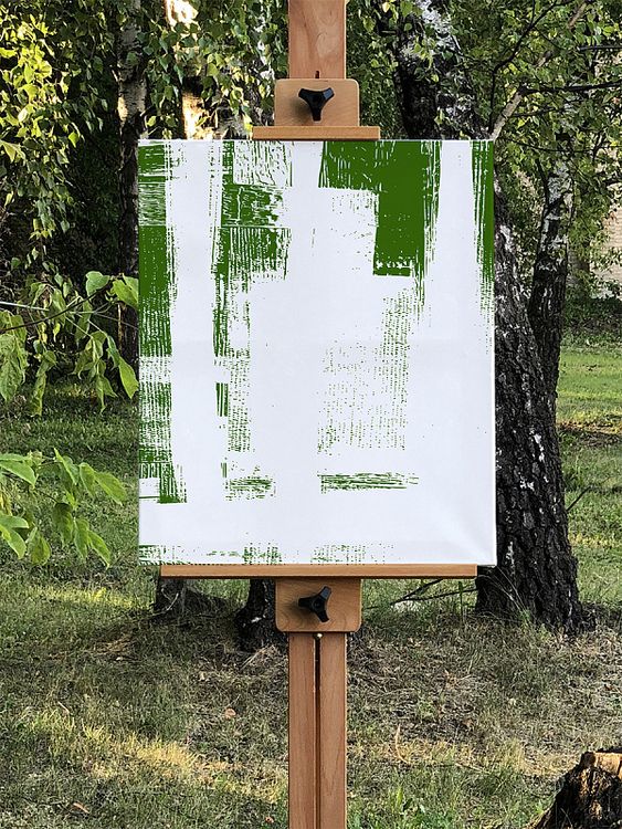 Холст на подрамнике Magic4Hobby 50х60 см, хлопок 100%, мелкое зерно — картинка 2