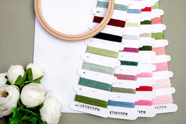 Набор для вышивания «Pink Bloom (Розовое цветение)» — картинка 3