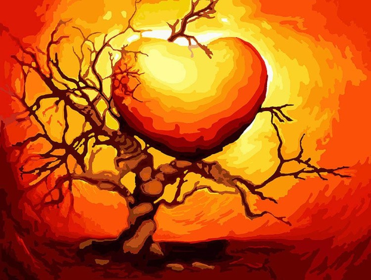 Картина по номерам «Молодильное яблоко»