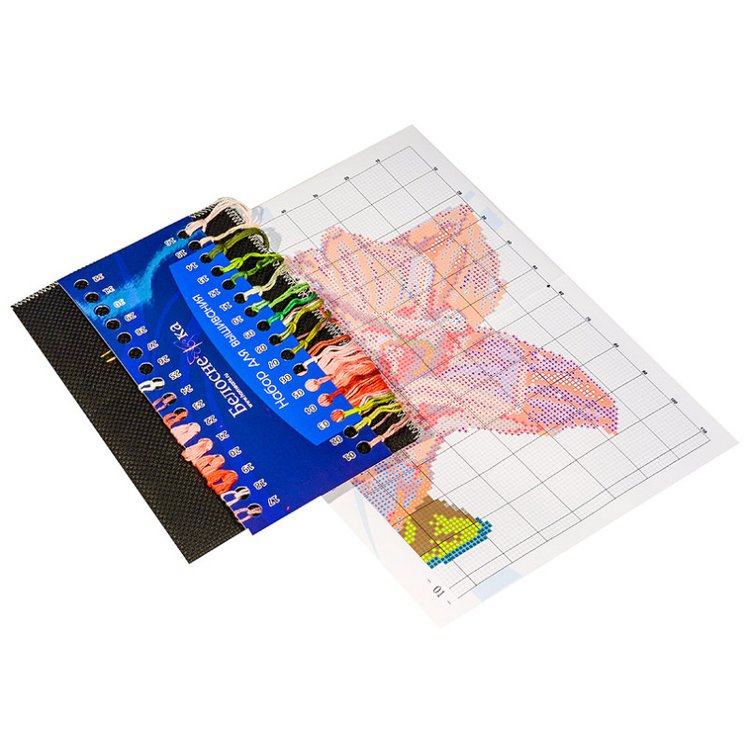 Набор для вышивания «Мерцающий цветок» — картинка 2