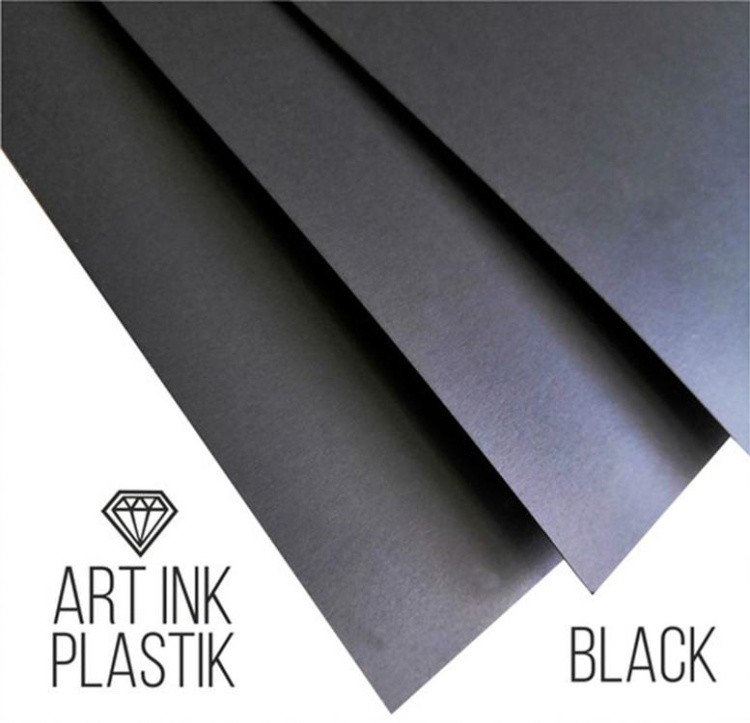 Бумага для рисования алкогольными чернилами, 35x50 см, 5 шт. Art Ink Plastik Black