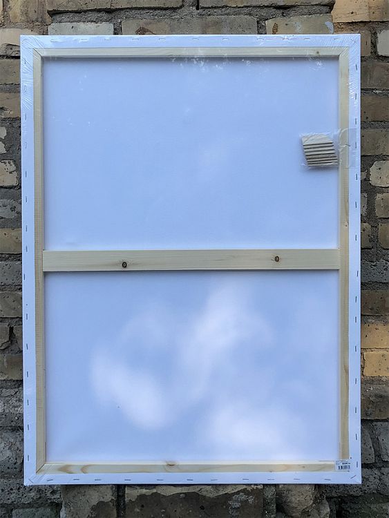 Холст на подрамнике Magic4Hobby 60х80 см, хлопок 100%, мелкое зерно — картинка 4