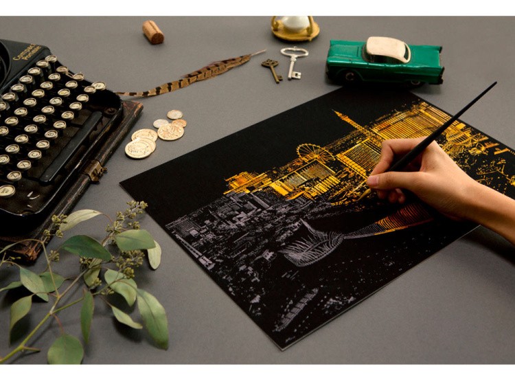 Скретч-картина «Лас-Вегас» — картинка 4