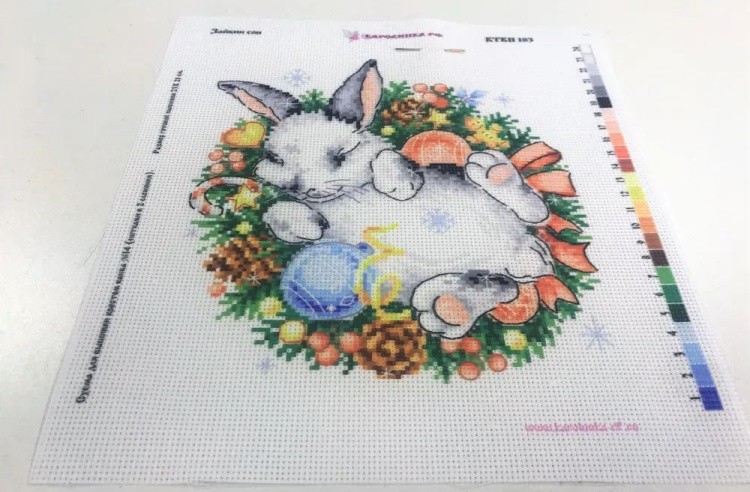 Набор для вышивания «Зайкин сон» — картинка 8