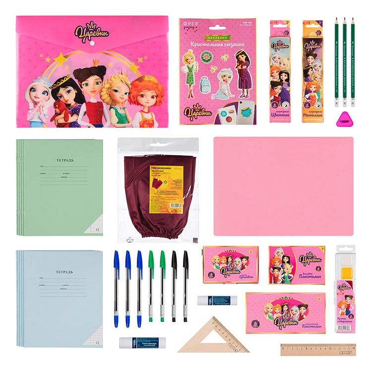 Подарочный набор школьника «Учись», Царевны — картинка 2
