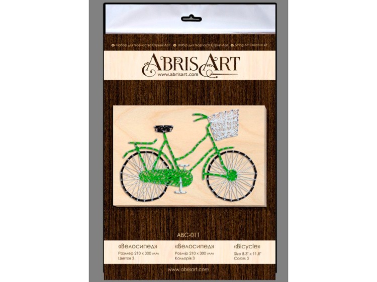 Набор для творчества STRING ART «Велосипед» — картинка 7