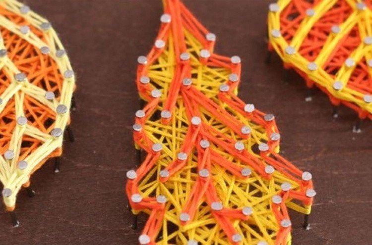 Набор для творчества STRING ART «Листопад» — картинка 3