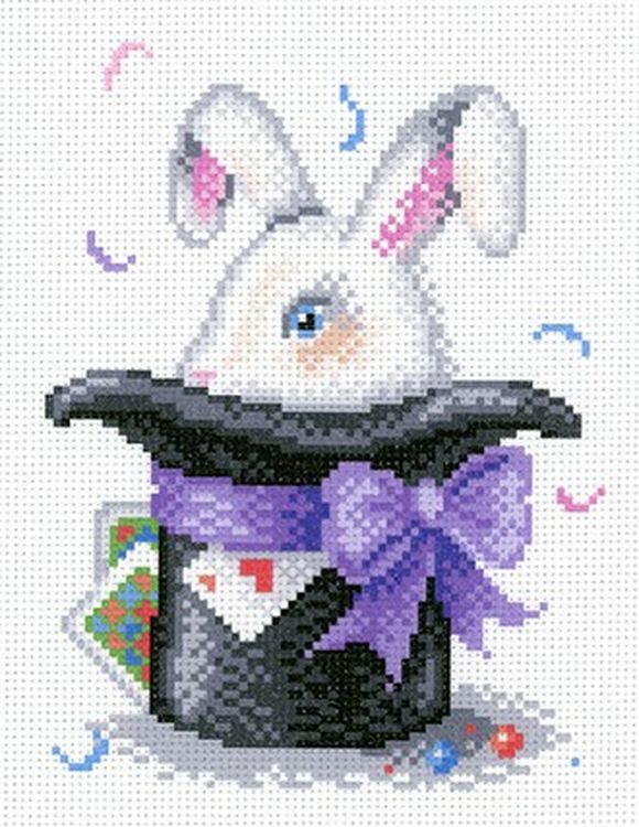 Рисунок на ткани «Волшебный кролик»
