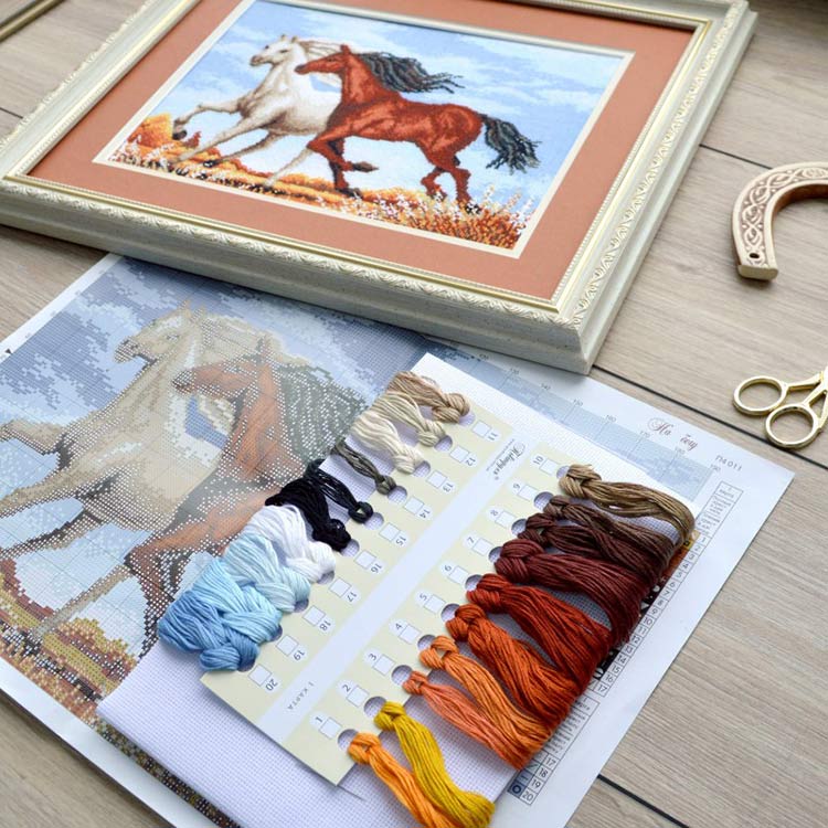 Набор для вышивания «На бегу» — картинка 4