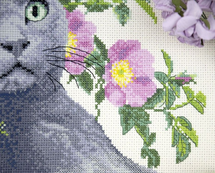 Набор для вышивания «В цветах шиповника» — картинка 3