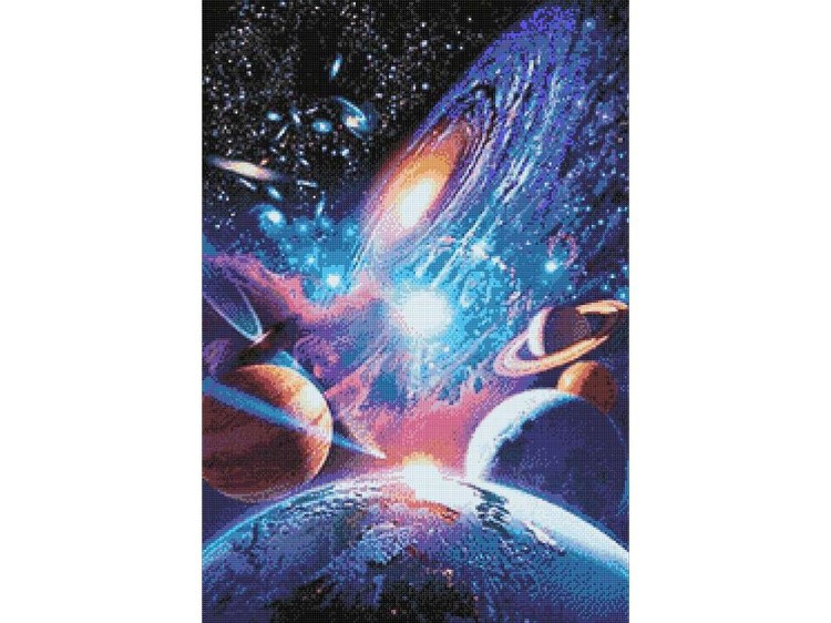 Алмазная вышивка «Вселенная бесконечна» — картинка 3