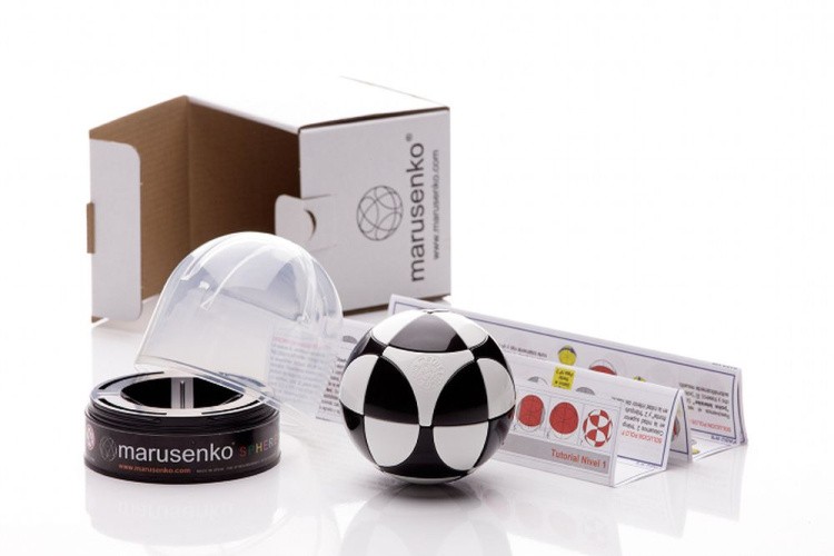 Головоломка «Сфера (lvl 1)», черный/белый, Marusenko — картинка 2