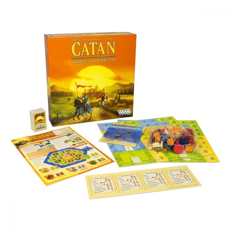 Настольная игра: Колонизаторы. Города и рыцари (4-е рус. изд.) — картинка 2