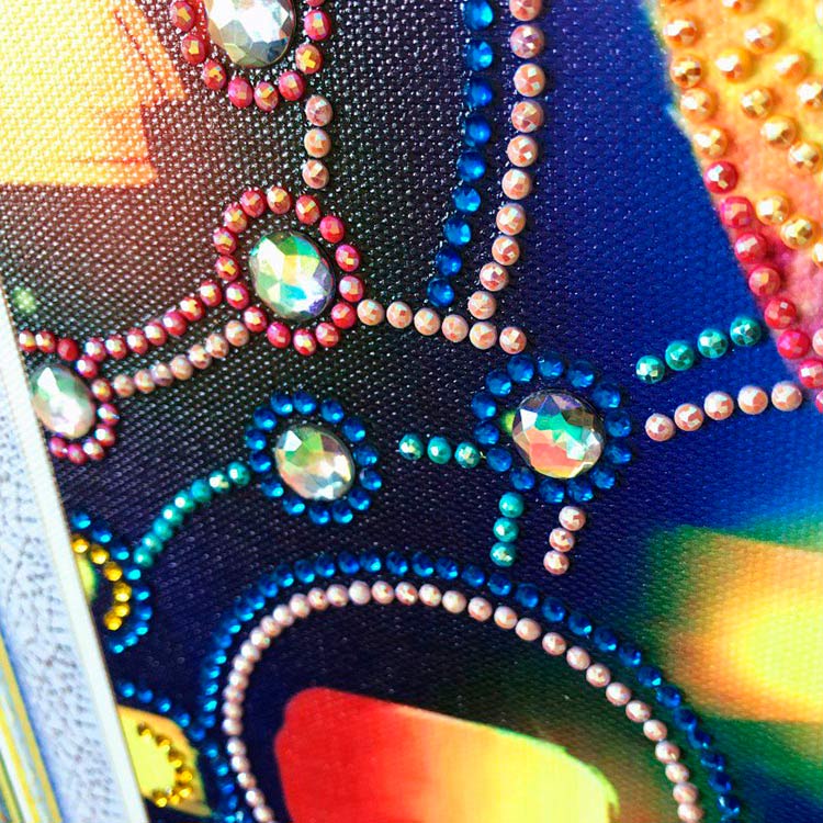 Алмазная вышивка 5D «Волшебные карпы» — картинка 4